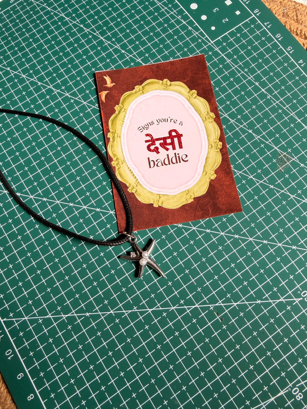 Sitara cord necklace