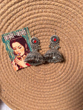 Laal Sitara – Oxidised Jhumka