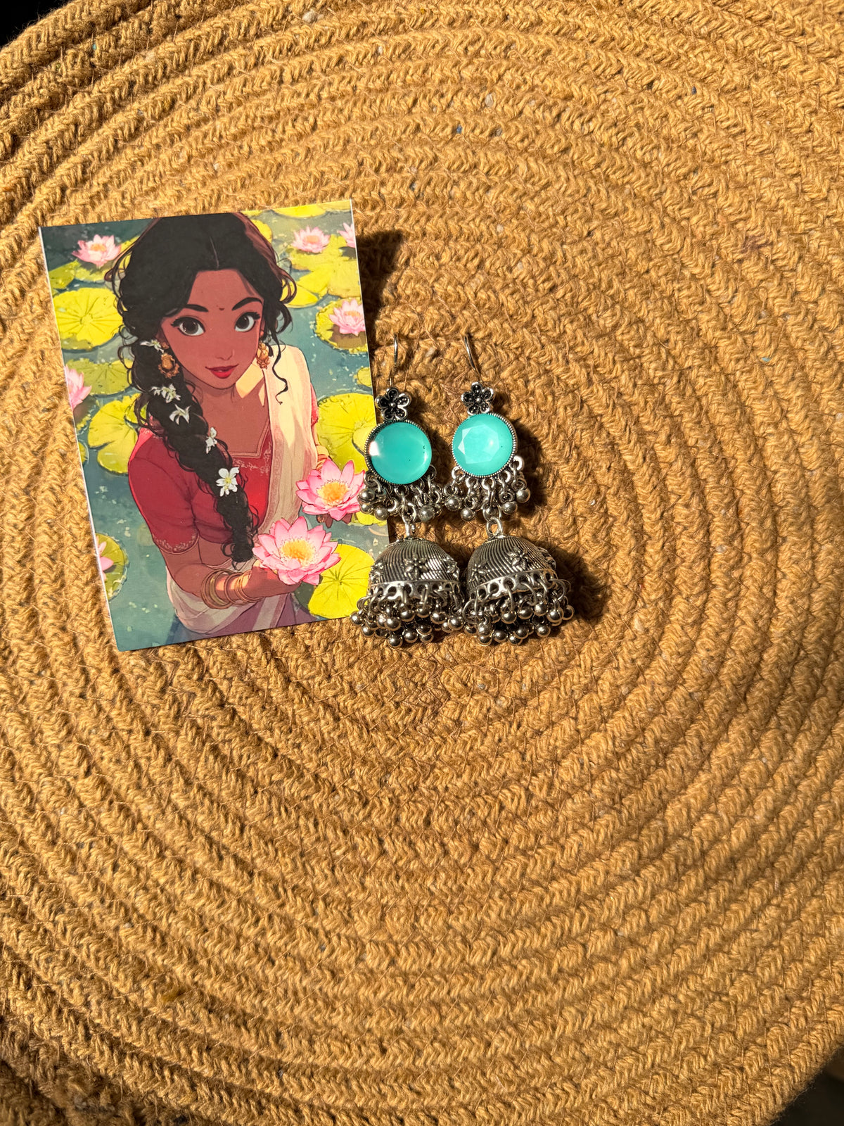Neelam jhumka